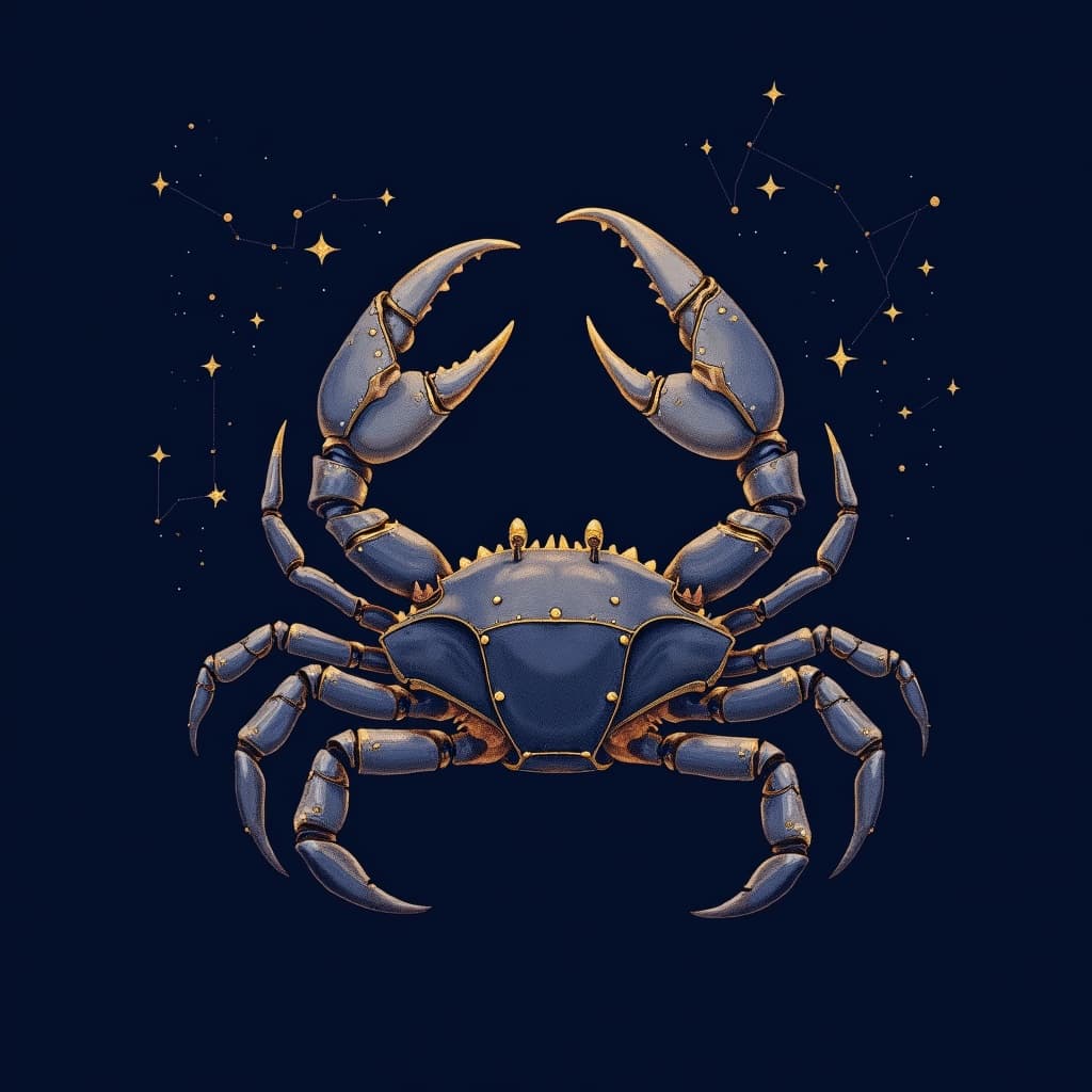 蟹座のイラスト