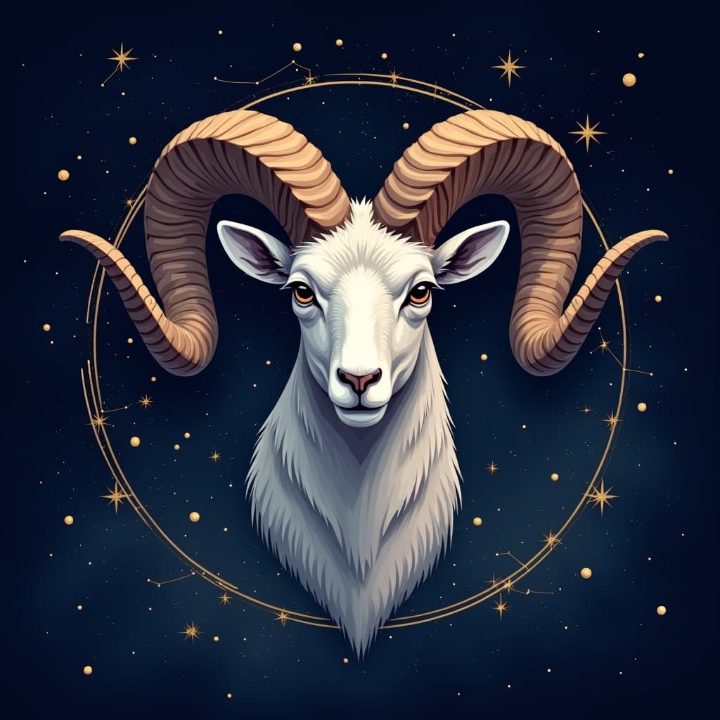 牡羊座のイラスト