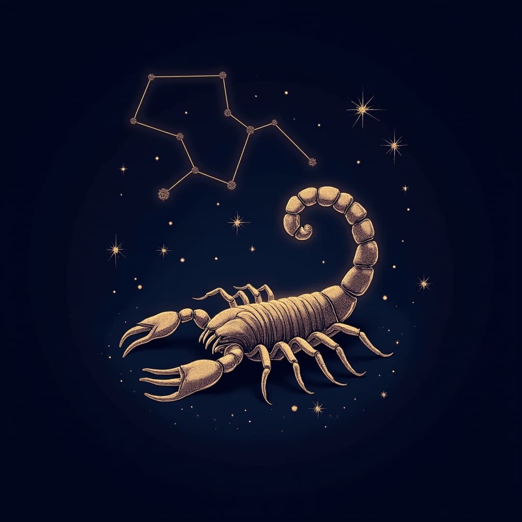 蠍座のイラスト