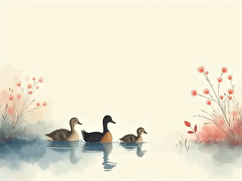 夢のイラスト:アヒル