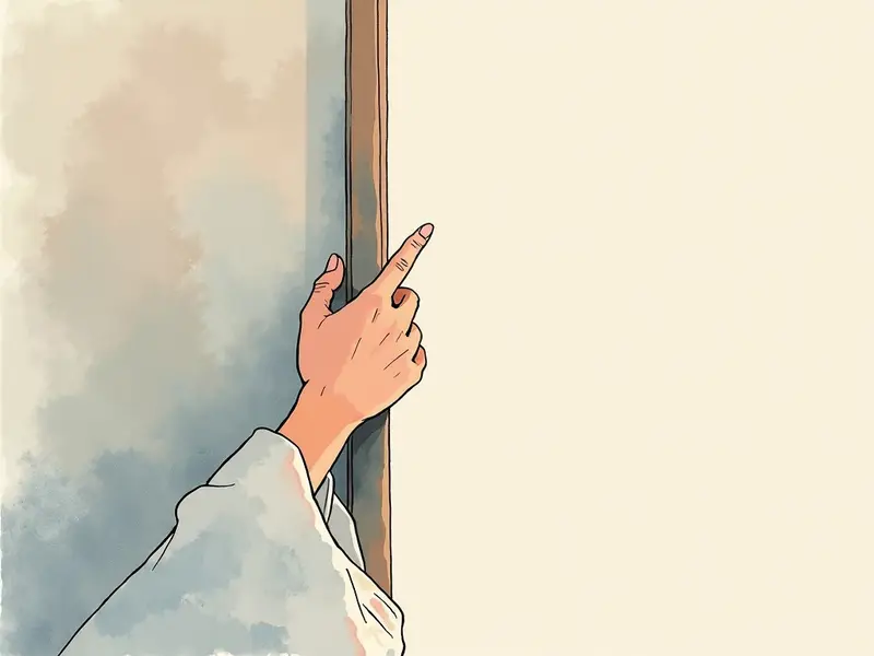 夢のイラスト:開ける