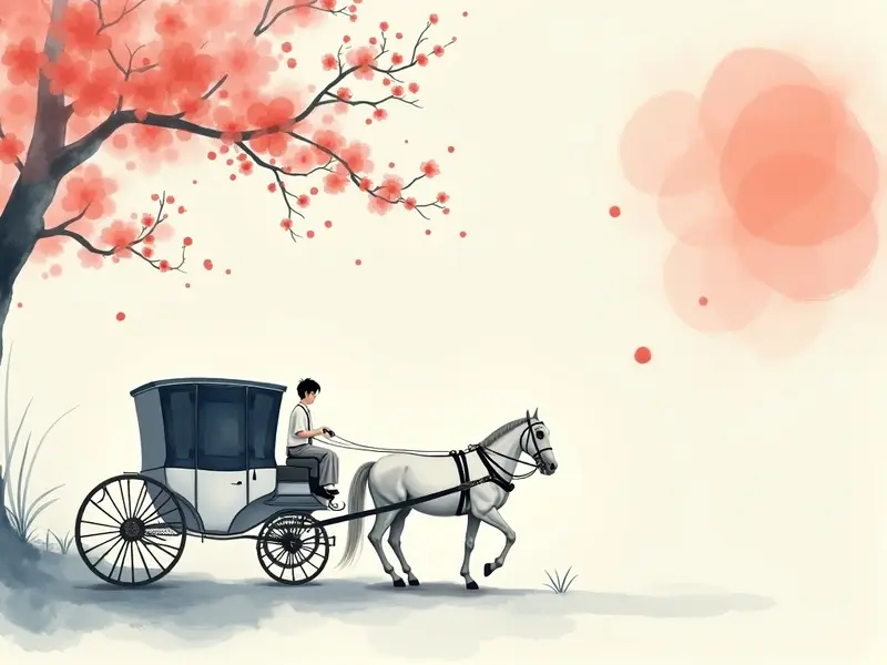 夢のイラスト:馬車