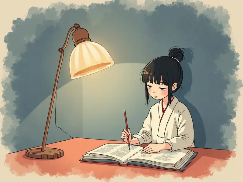 夢のイラスト:勉強