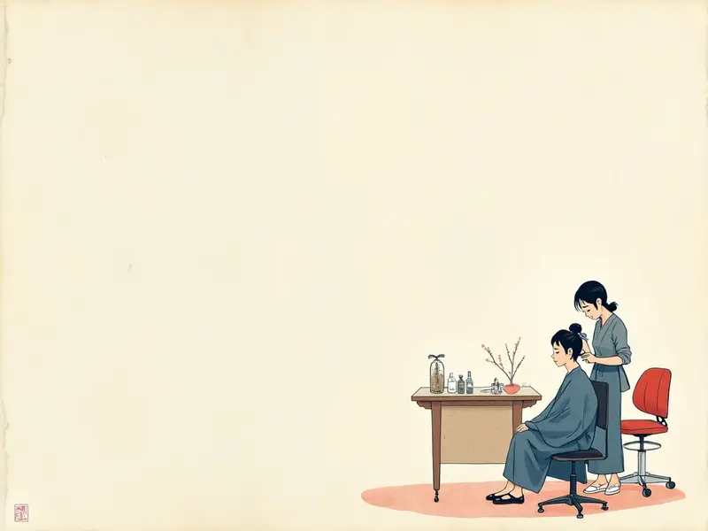 夢のイラスト:美容師