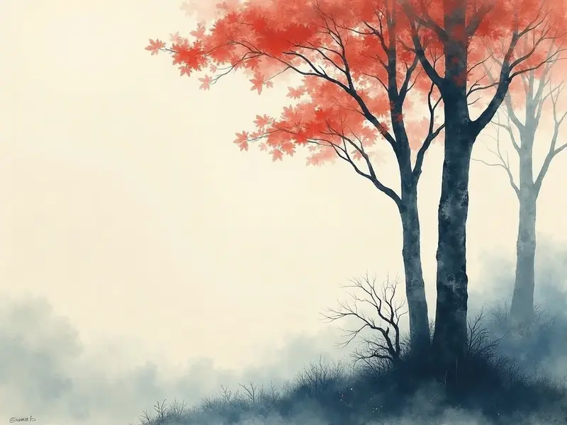 夢のイラスト:ブナの木
