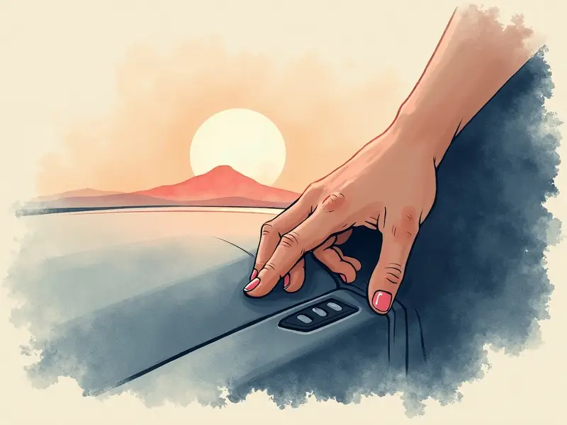夢のイラスト:ブレーキをかける夢