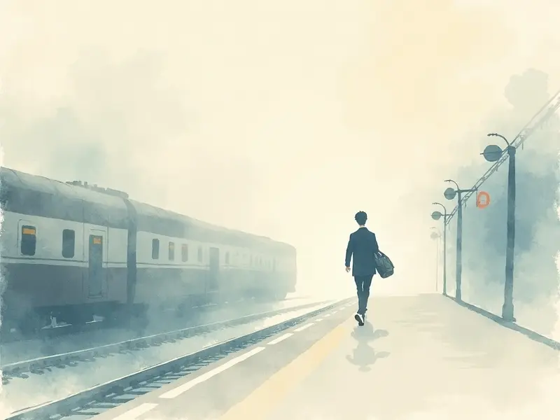 夢のイラスト:遅刻