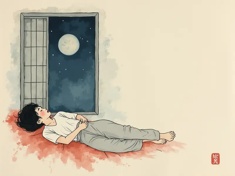 夢のイラスト:窒息
