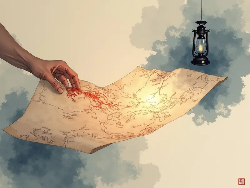 夢のイラスト:地図