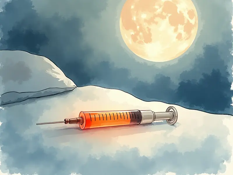 夢のイラスト:注射器