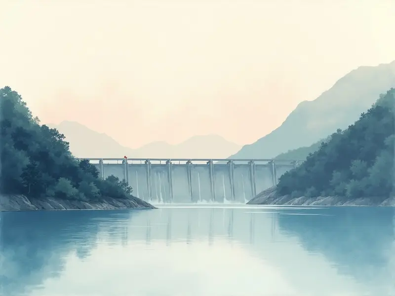 夢のイラスト:ダム