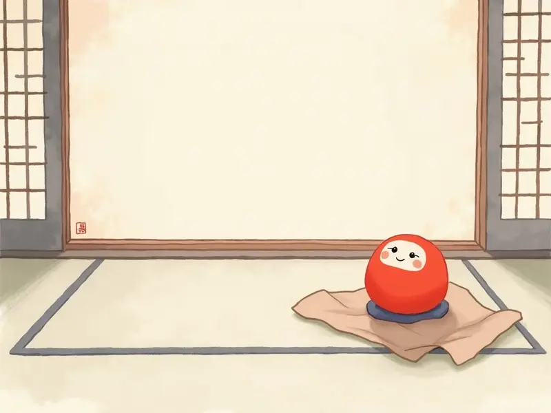 夢のイラスト:だるま