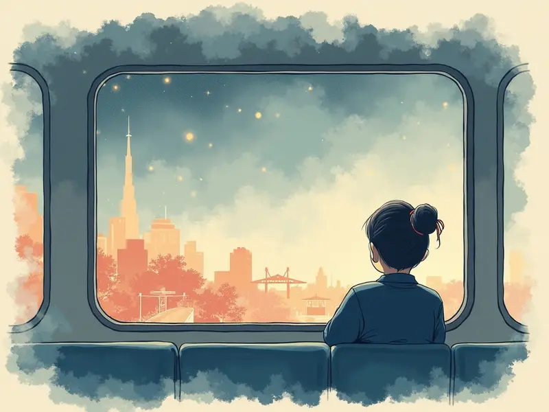 夢のイラスト:電車