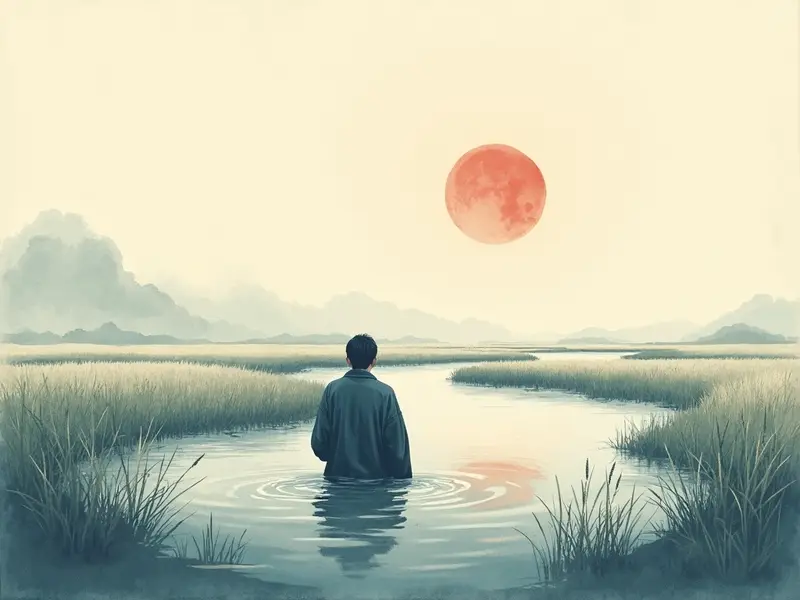 夢のイラスト:泥沼にはまる