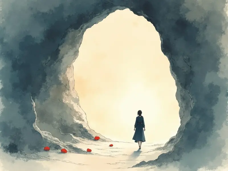 夢のイラスト:洞窟