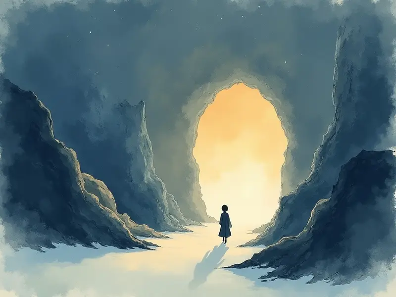 夢のイラスト:洞窟