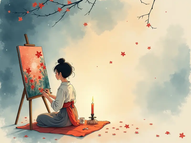夢のイラスト:絵