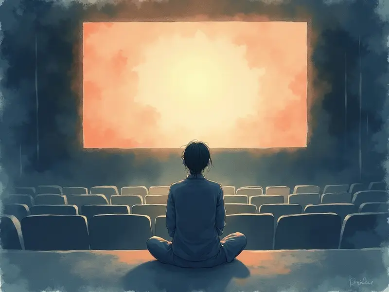 夢のイラスト:映画館