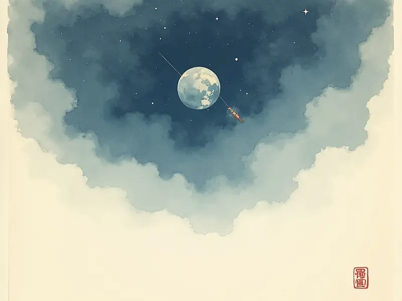 夢のイラスト:衛星