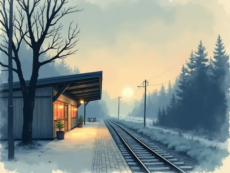 夢のイラスト:駅