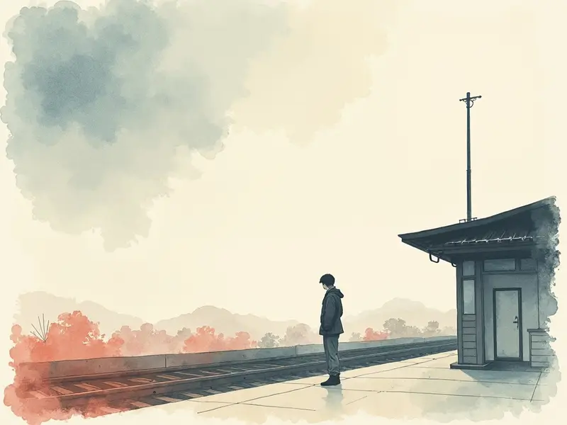 夢のイラスト:駅