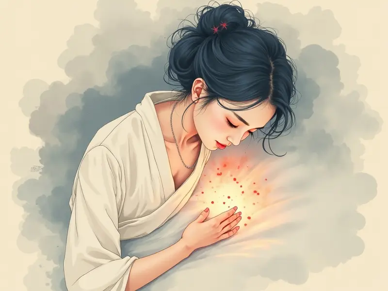 夢のイラスト:炎症