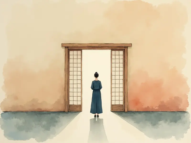 夢のイラスト:不安