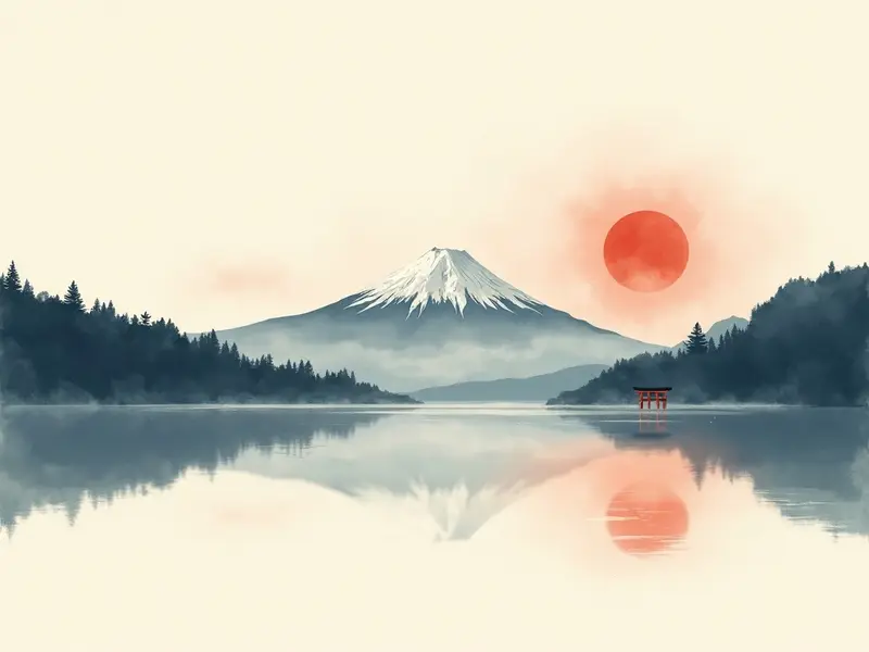 夢のイラスト:富士山
