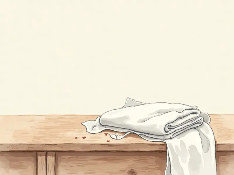 夢のイラスト:布巾