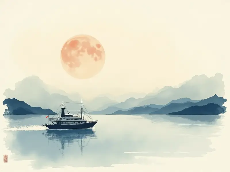 夢のイラスト:船旅