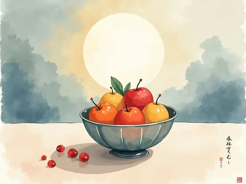 夢のイラスト:フルーツコンポート