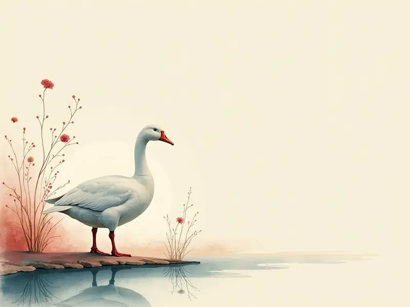 夢のイラスト:ガチョウ