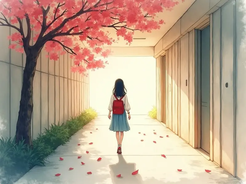 夢のイラスト:学生