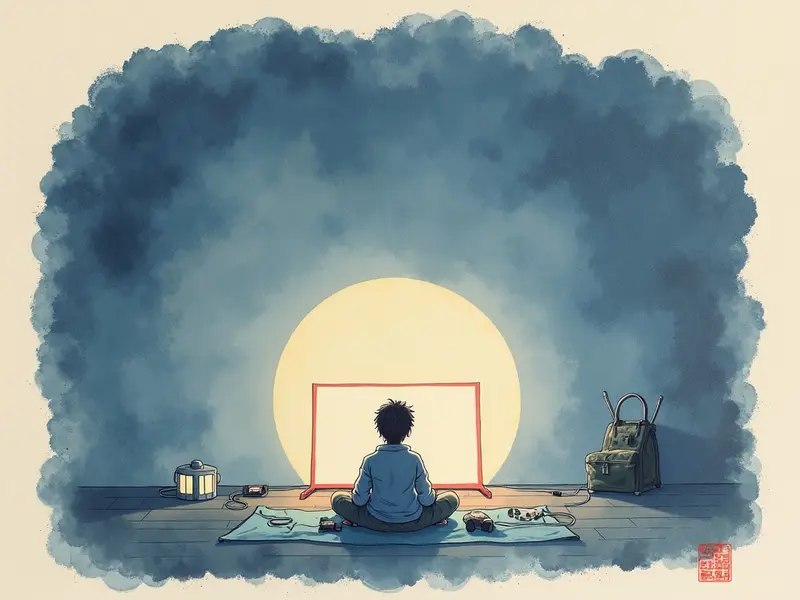 夢のイラスト:ゲームをする夢