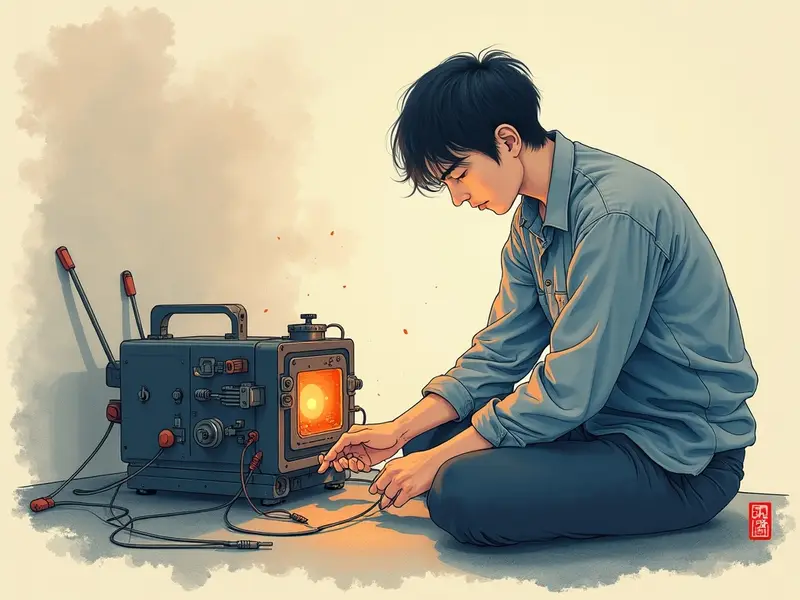 夢のイラスト:技術者