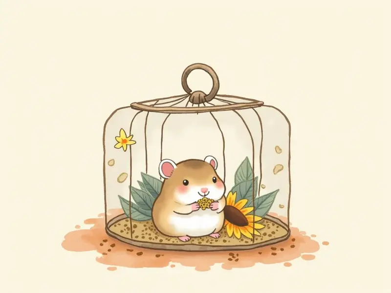 夢のイラスト:ハムスター