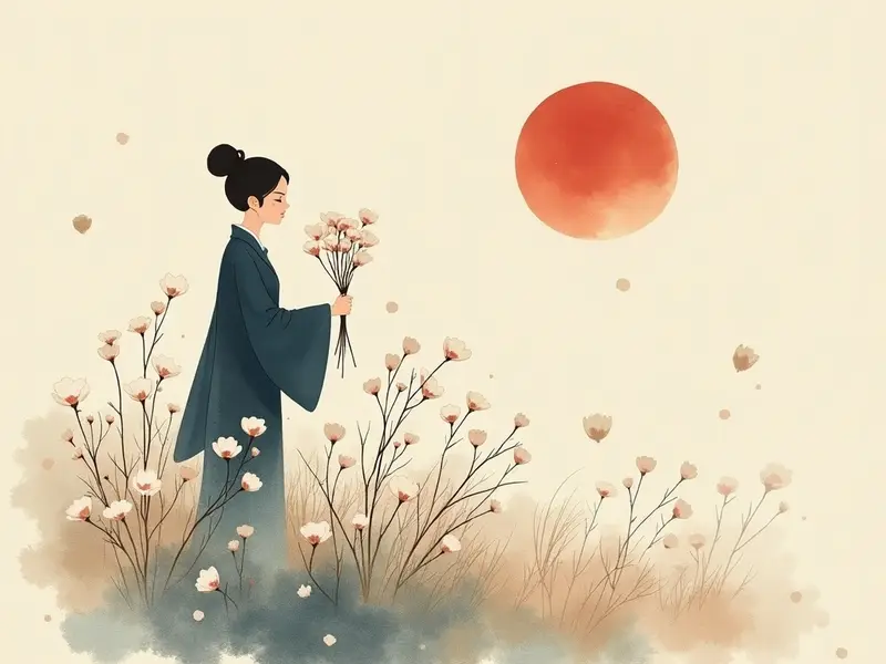 夢のイラスト:花