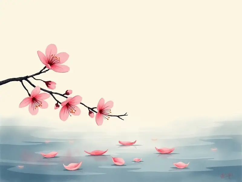 夢のイラスト:花びら