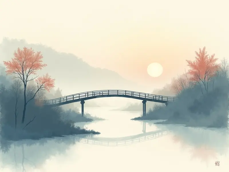 夢のイラスト:橋