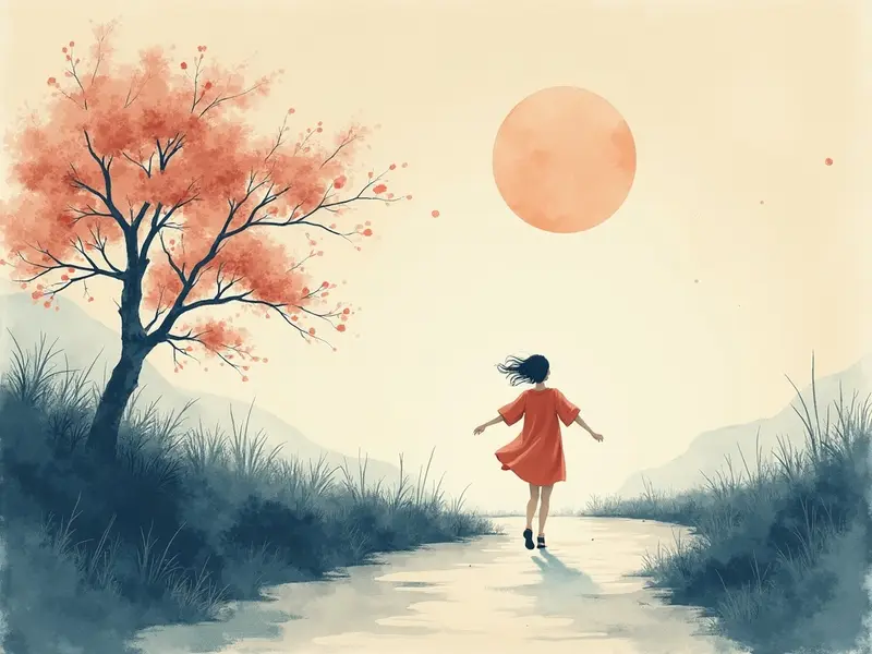 夢のイラスト:走る夢