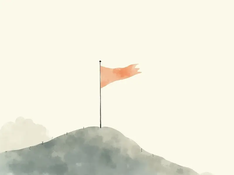 夢のイラスト:旗