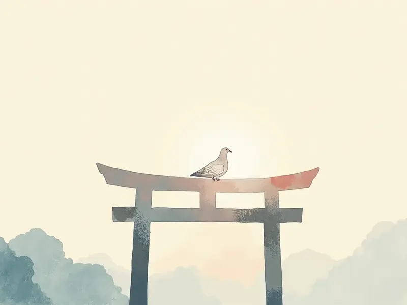 夢のイラスト:鳩