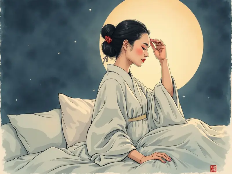 夢のイラスト:片頭痛