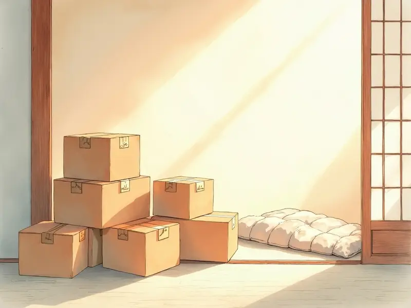 夢のイラスト:引っ越し
