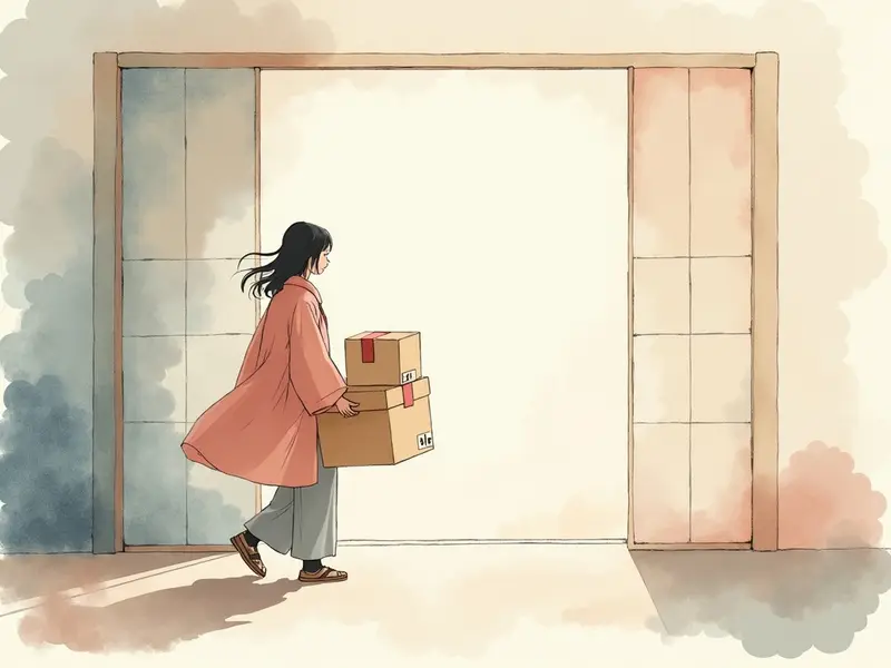 夢のイラスト:引っ越し