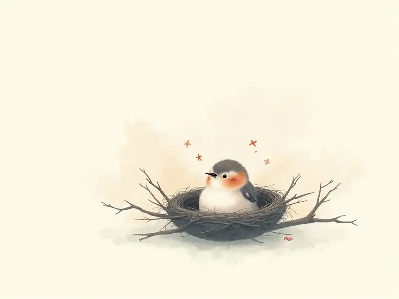 夢のイラスト:ひな鳥