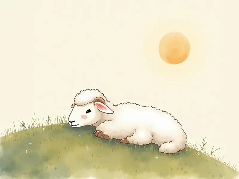夢のイラスト:羊