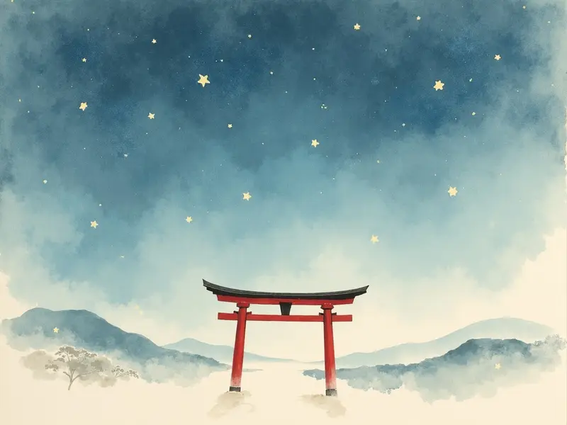 夢のイラスト:星