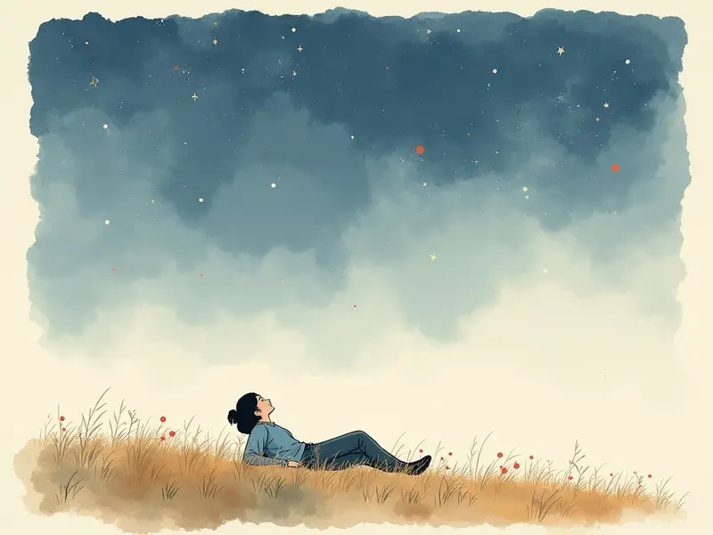 夢のイラスト:星空