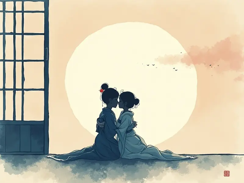 夢のイラスト:抱擁